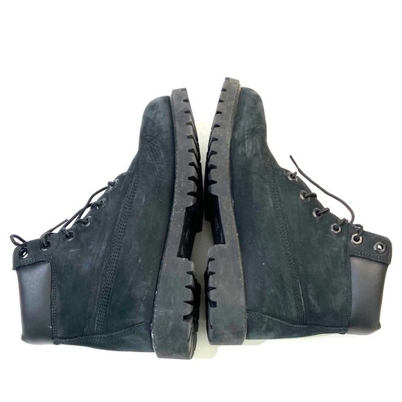 Timberland Women's Suede Boots Black - Size 5 - Picture 5 of 6